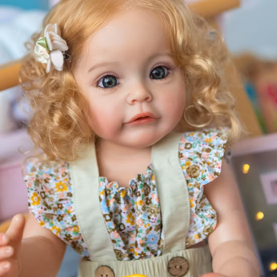 Hot Selling 55 Cm Bebe Doll Reborn Toddler Girl Pink Princess Very Soft Full Body Silicone Beautiful Doll Real Touch Toy Gifts