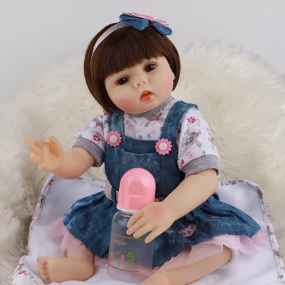 48 см куклы Reborn, игрушки всего тела, мягкие силиконовые куклы Bebe, игрушки для девочек, водонепроницаемые игрушки Reborn для детей, подарки