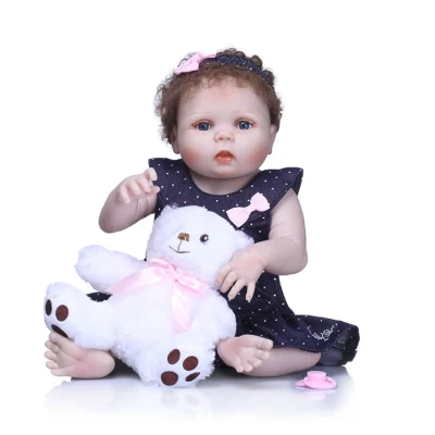 Новый дизайн, Reborn Boneca, 55 см, реалистичная принцесса, виниловая ткань, кукла Reborn, детский подарок на день рождения, Рождество