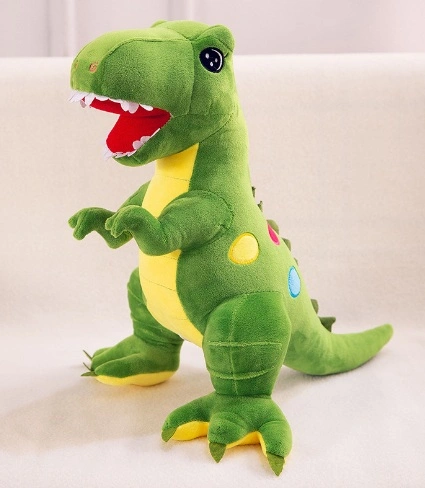 Пользовательский рекламный сувенирный подарок плюшевая игрушка брелок с динозавром диких животных