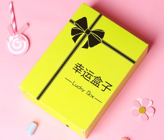 Китай оптовая коробка-сюрприз Lucky Box рождественская слепая коробка упаковочная коробка